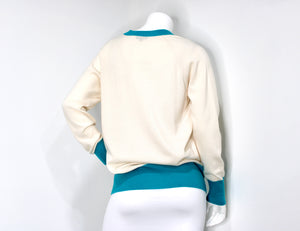 Chanel Cruise La Pausa Cashmere V-Neck Sweater circa 2019