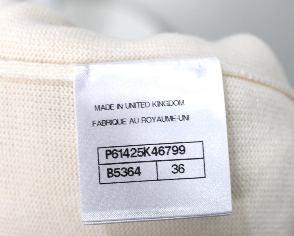 Chanel Cruise La Pausa Cashmere V-Neck Sweater circa 2019