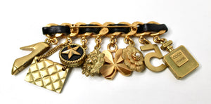 Chanel Lucky Charms Matelasse Cocomark Brooch circa 1994