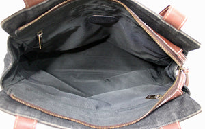 Chanel Black Denim Coco Mark Tote Bag circa Y2K