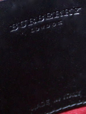 Burberry Nova Check Wool Mini Shoulder Bag circa Y2K