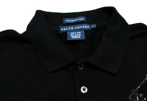 Ralph Lauren Blue Label Black Beaded 