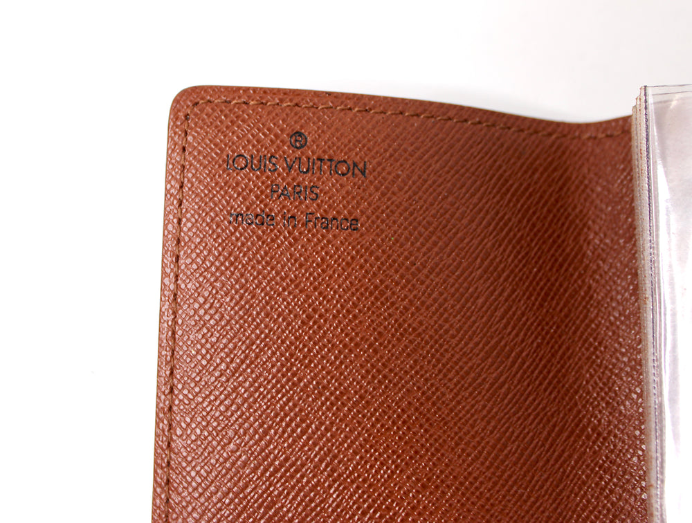 Louis Vuitton Monogram Porte-Cartes Mini Card Case