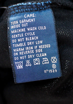 Ralph Lauren Blue Label Black Beaded 