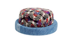 Chanel Tweed and Denim Bowler Hat