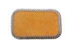 Paco Rabanne Brown Suede Wrist Pouch