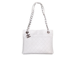 2014 Chanel Small White CC Pocket Tote