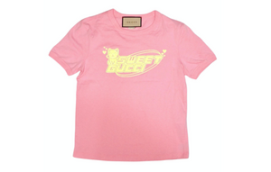 Gucci "Sweet Gucci" Cotton Pink T-shirt