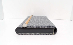 Goyard Monte Carlo Bois Clutch Grey