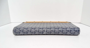 Goyard Monte Carlo Bois Clutch Grey