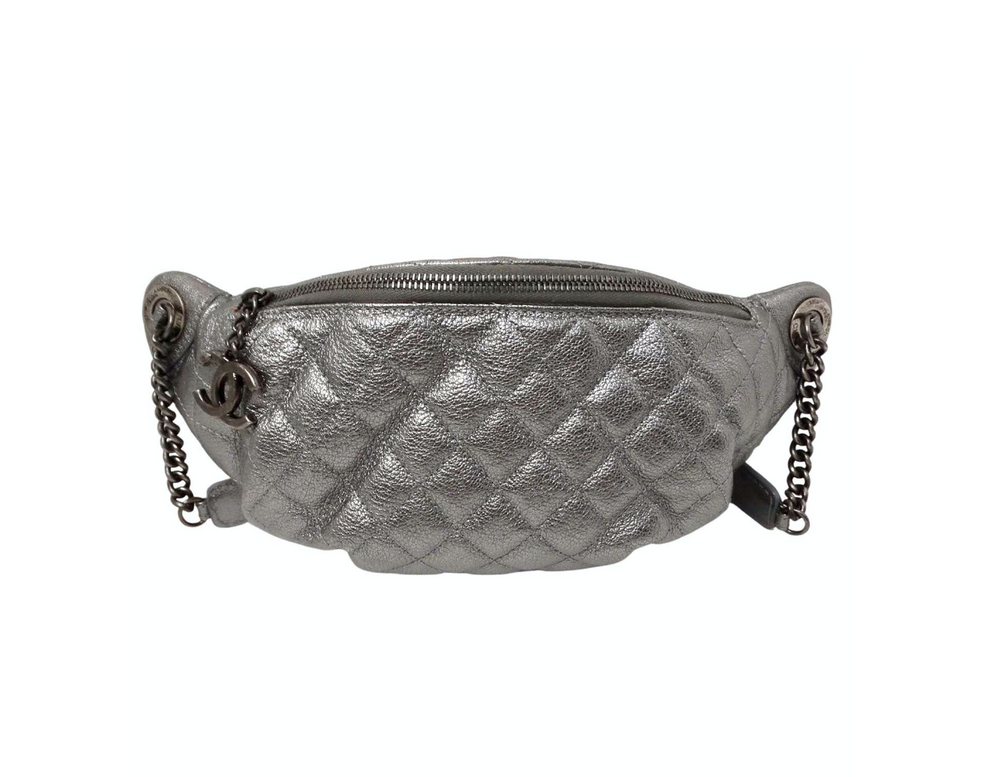 Chanel fanny pack white shop