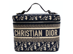 Christian Dior Oblique Monogram Canvas Travel Vanity Case