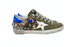 Golden Goose Swarovski Crystal Embellished Superstar Sneakers