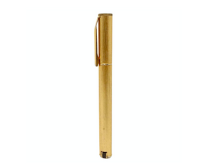 Colibri Gold-Tone Clip Pen-Style Refillable Butane Lighter