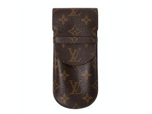 Louis Vuitton Brown Monogram Eyeglass Case