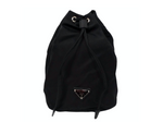 Prada Black Nylon Drawstring Mini Pouch