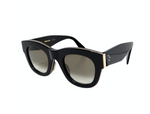 Celine Black & Gold-Tone Wayfarer CL40195 Gradient Tinted Lens Sunglasses