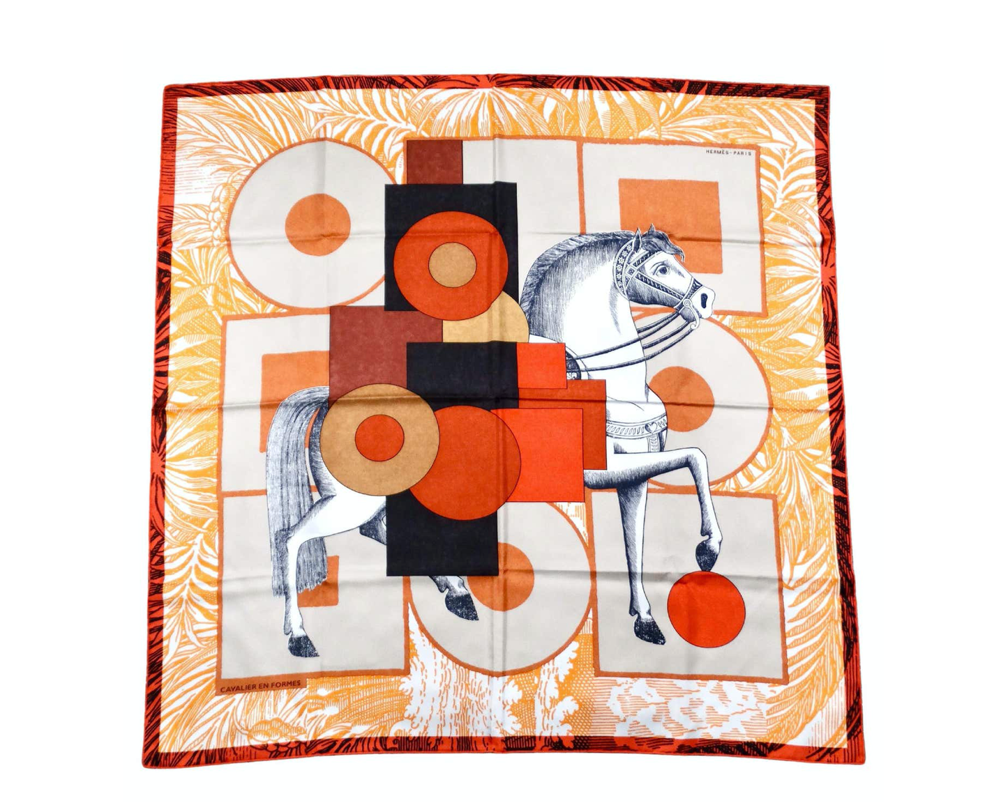 Cavalier en Formes scarf 90 | Hermès Canada