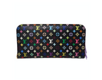 Louis Vuitton x Takashi Murakami Y2K Black Monogram Multicolor Insolite Wallet