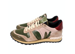 Valentino Garavani Rockrunner Multicolor Camo Print Sneakers