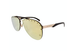 Philipp Plein Calypso Studded Mirrored Aviator Sunglasses