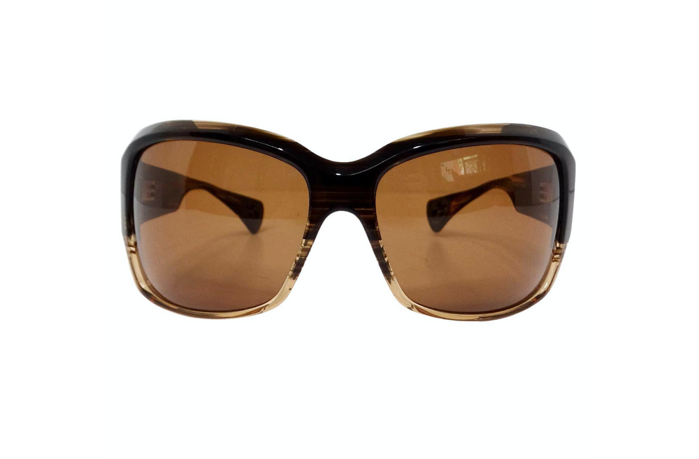Y2K Chrome Hearts Sweet Young Thang II Oversized Brown Acetate Sunglasses