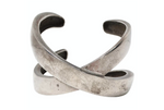 1985 Paloma Picasso for Tiffany & Co. Sterling Silver Graffiti X Cuff Bracelet