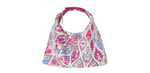 Emilio Pucci Nylon Abstract  Floral Print Top Handle Bag circa Y2K