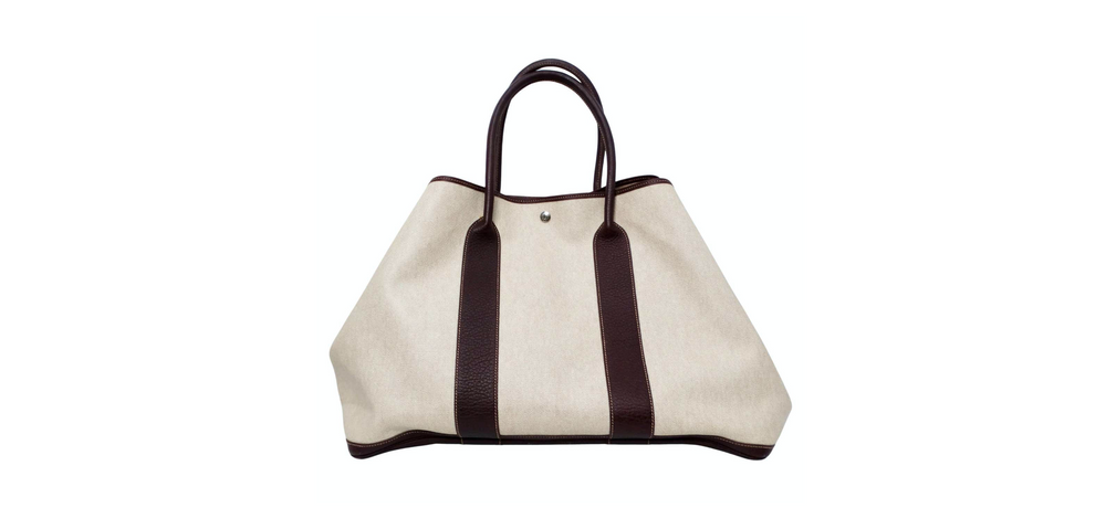Hermes Toile & Buffle Garden Party 39 Tote Bag