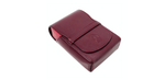 Cartier Le Must de Cartier Burgundy Leather Pouch circa 1980s