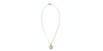 14k Gold S-Link Chain Star Of David Pendant Necklace circa 1990s