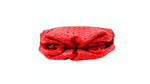 Bottega Veneta Red Nappa Maxi Intrecciato The Pouch Clutch