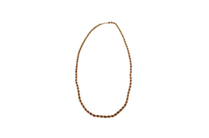 14k Italian Gold Rope Chain Necklace circa 1980s