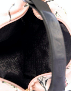 Chanel Iconic Ice Cream Parfait Canvas Print Handbag circa 2003