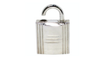 Hermes Silver-Tone Padlock Fragrance Spray Holder