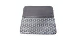 Goyard Grey Goyardine Sainte Marie Foldable Clutch Bag