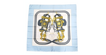 Hermes Baby Blue "Brides de Gala" Print Silk Scarf