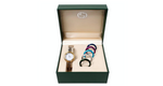 Gucci Bezel Color Interchangeable Chain Link Wrist Watch & Set 1990s