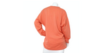 Chanel Coral Cashmere Cardigan With Gold-Tone CC Buttons circa 1980s