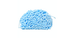 Balenciaga Veneta Chenille Mini Wave Sky Blue Pouch Clutch