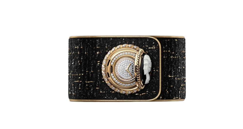 Chanel Mademoiselle Privé Bouton Camée Secret Watch #1 of 5