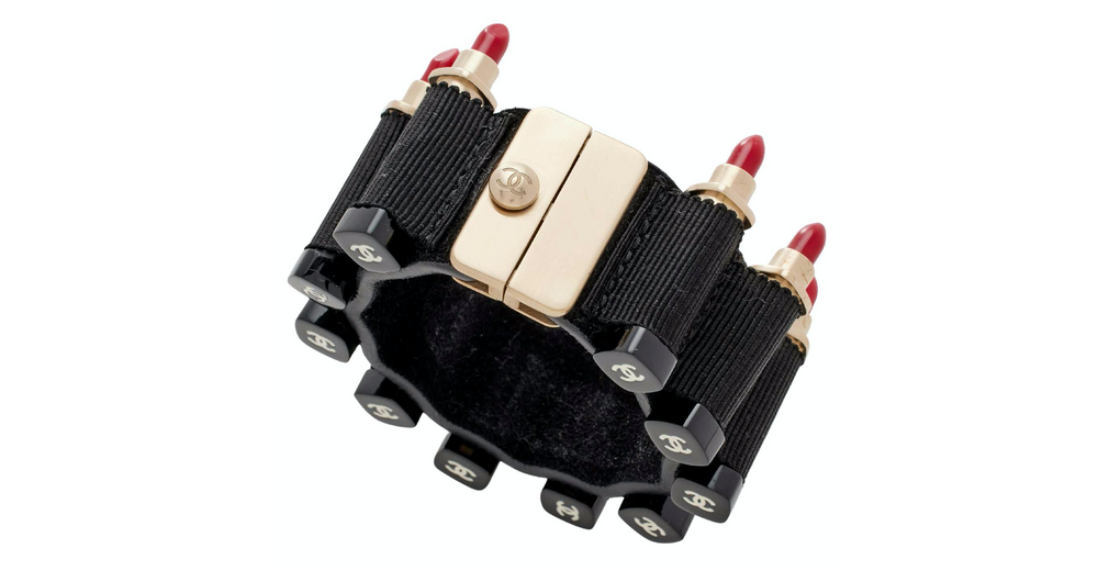 Chanel Lipstick Ammunition Cuff Bracelet 2014