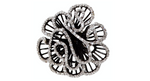 Swarovski Crystal Flower Style 925 Silver Cocktail Ring