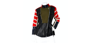 Alexander McQueen Avant-Garde Military Style Peplum Jacket