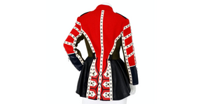 Alexander McQueen Avant-Garde Military Style Peplum Jacket