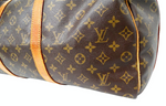 Louis Vuitton Keepall 50 Monogram Coated Canvas Duffel Bag