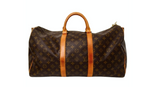 Louis Vuitton Keepall 50 Monogram Coated Canvas Duffel Bag