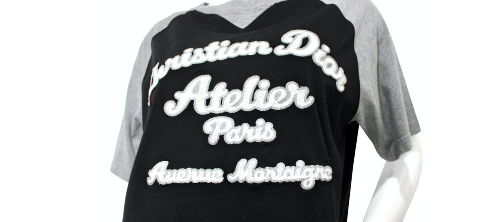 Christian Dior Atelier Paris Avenue Montaigne Cotton T-Shirt