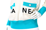 Chanel Cruise La Pausa Cashmere V-Neck Sweater circa 2019