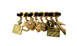Chanel Lucky Charms Matelasse Cocomark Brooch circa 1994